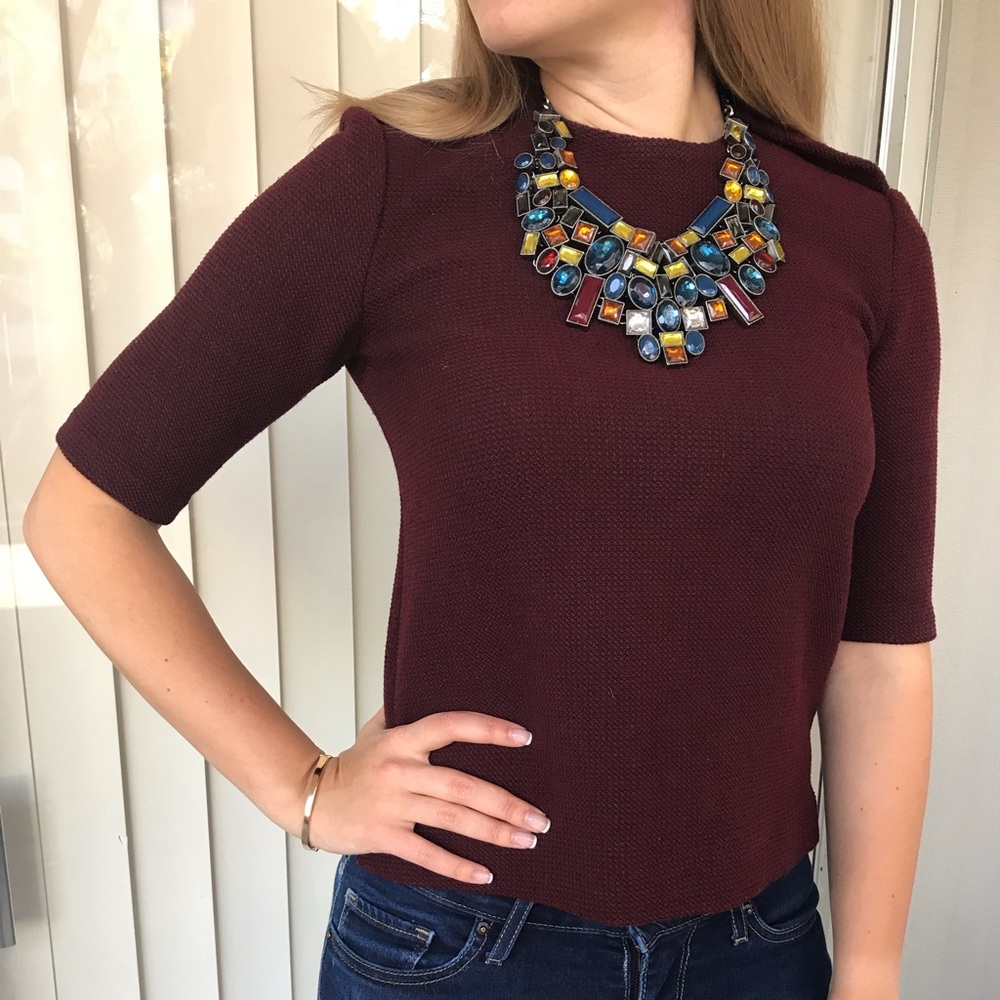 Zara top XS, made in Spain, very gentle used